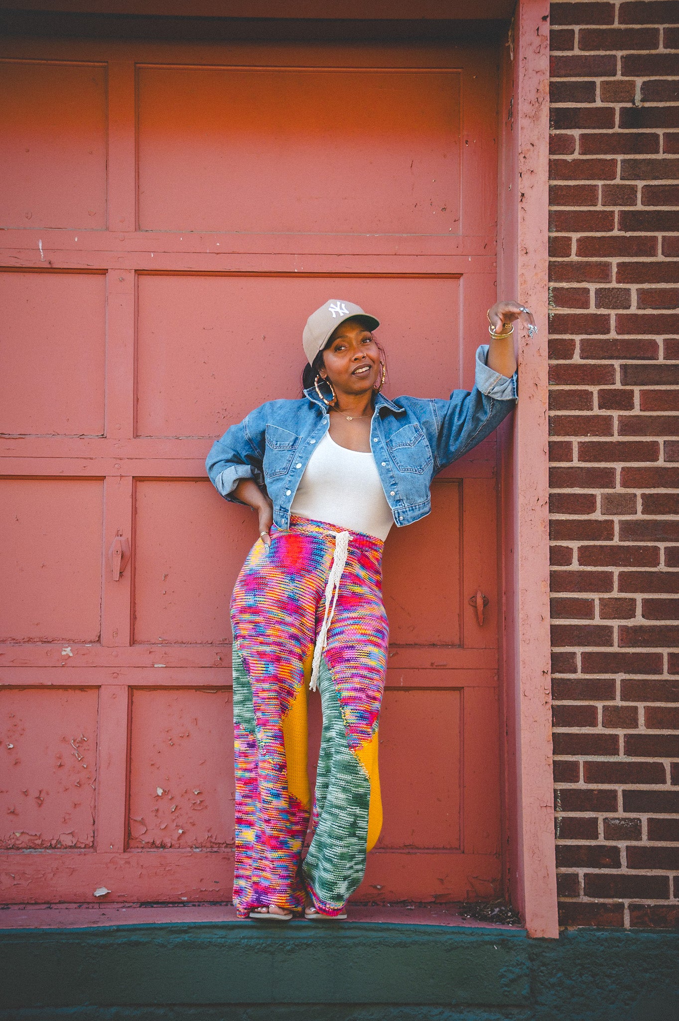 Sweater Color Pants