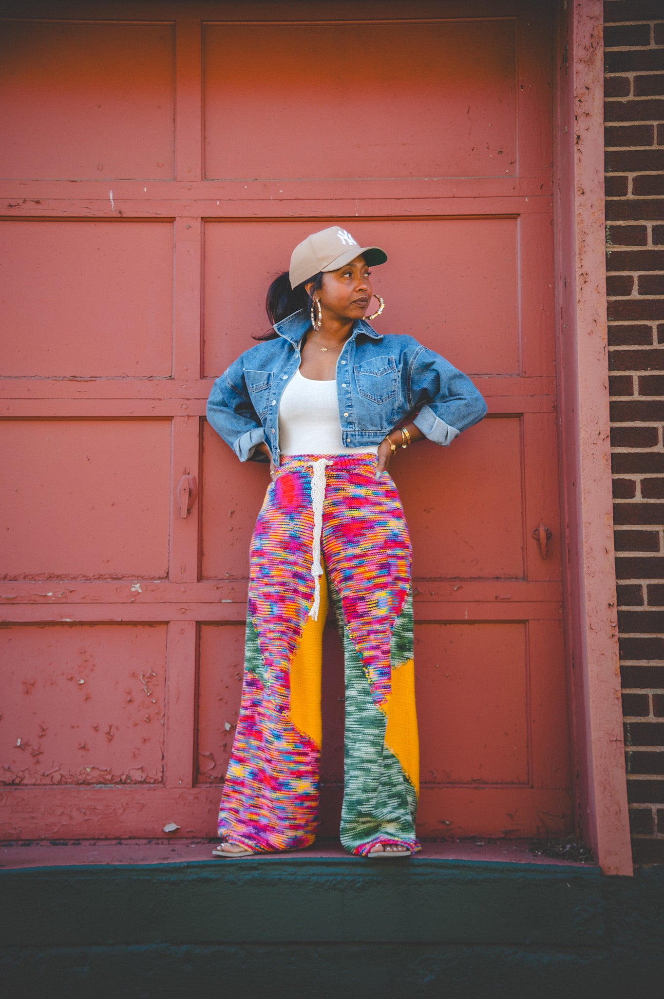 Sweater Color Pants