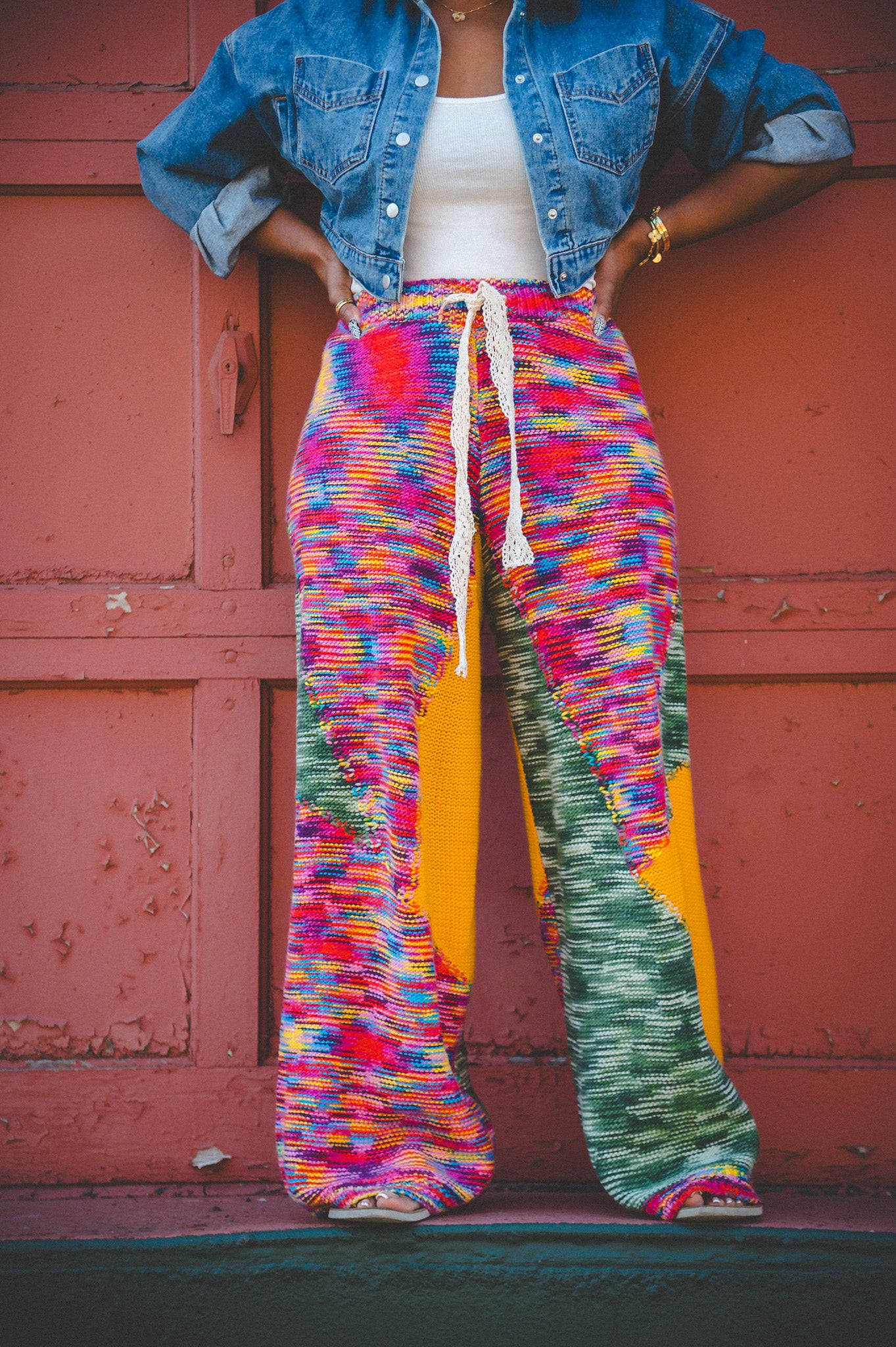 Sweater Color Pants