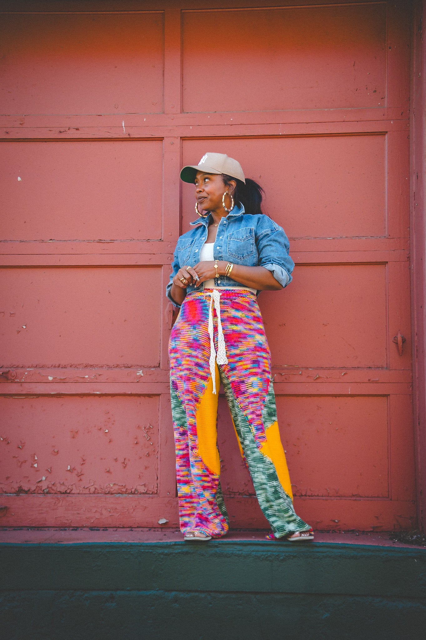 Sweater Color Pants