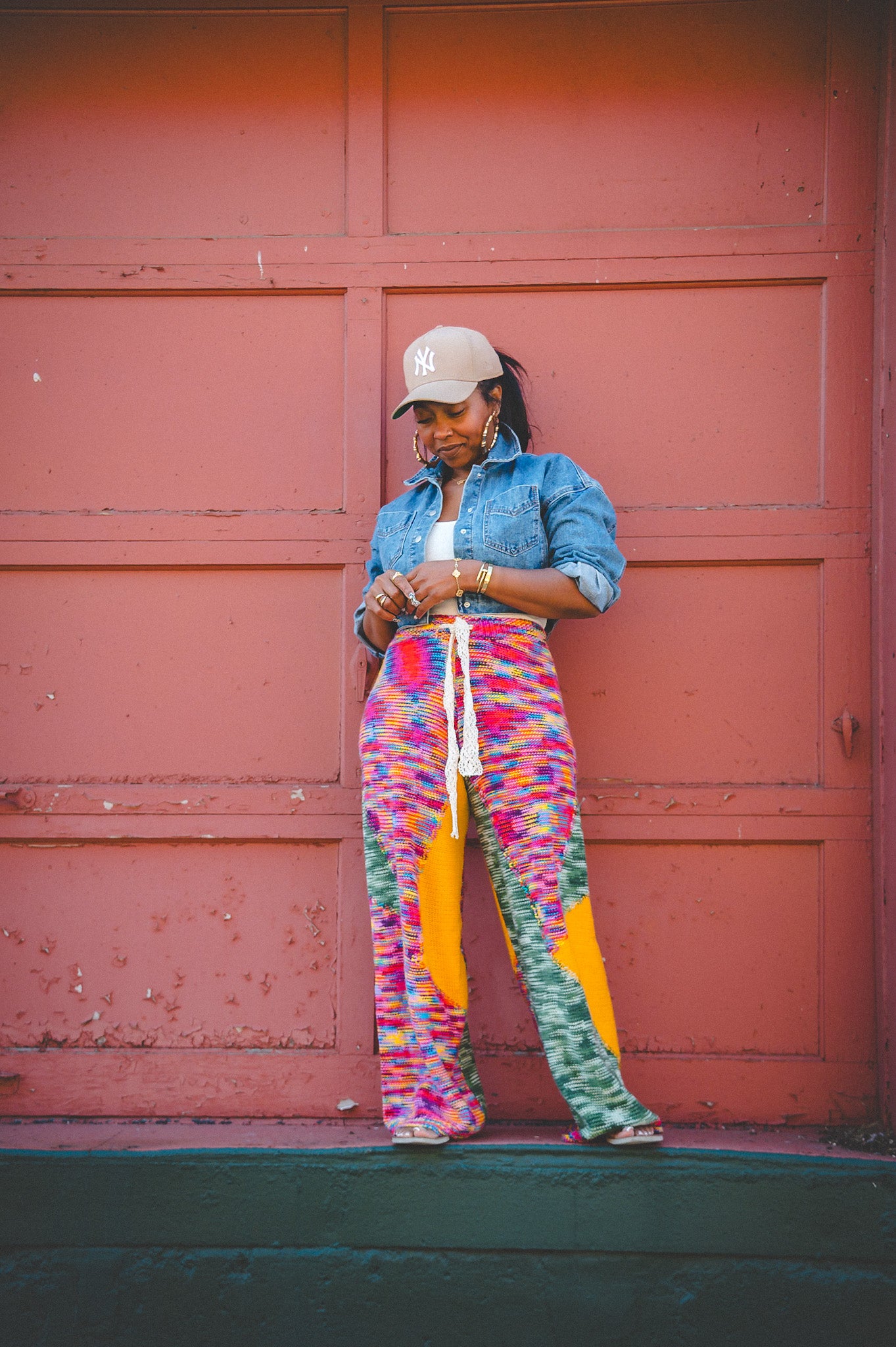 Sweater Color Pants
