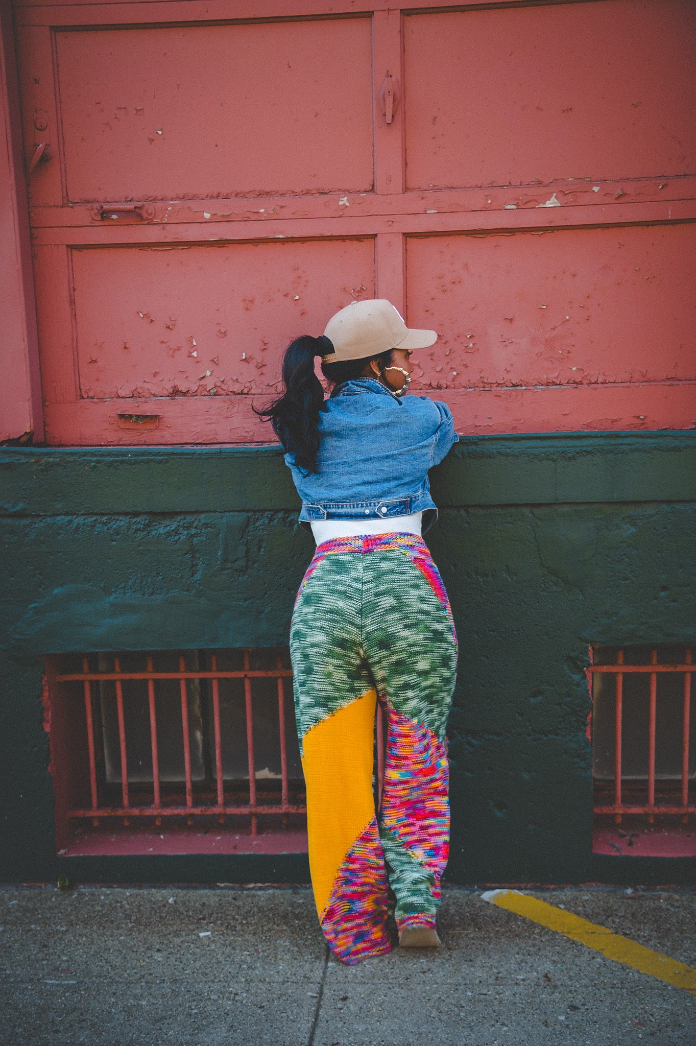 Sweater Color Pants