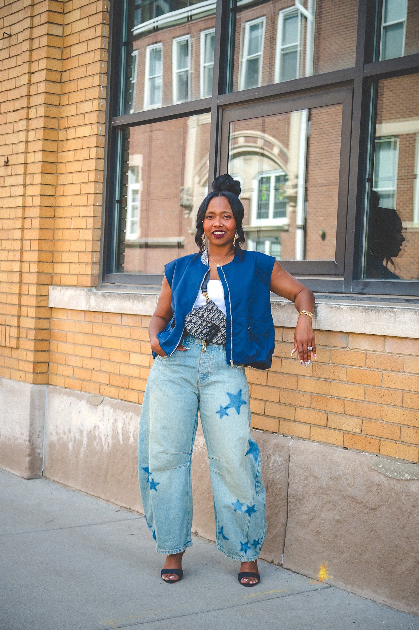 NAVY Oversized Cargo Vest - LIMITED QUANTITIES SM-XL