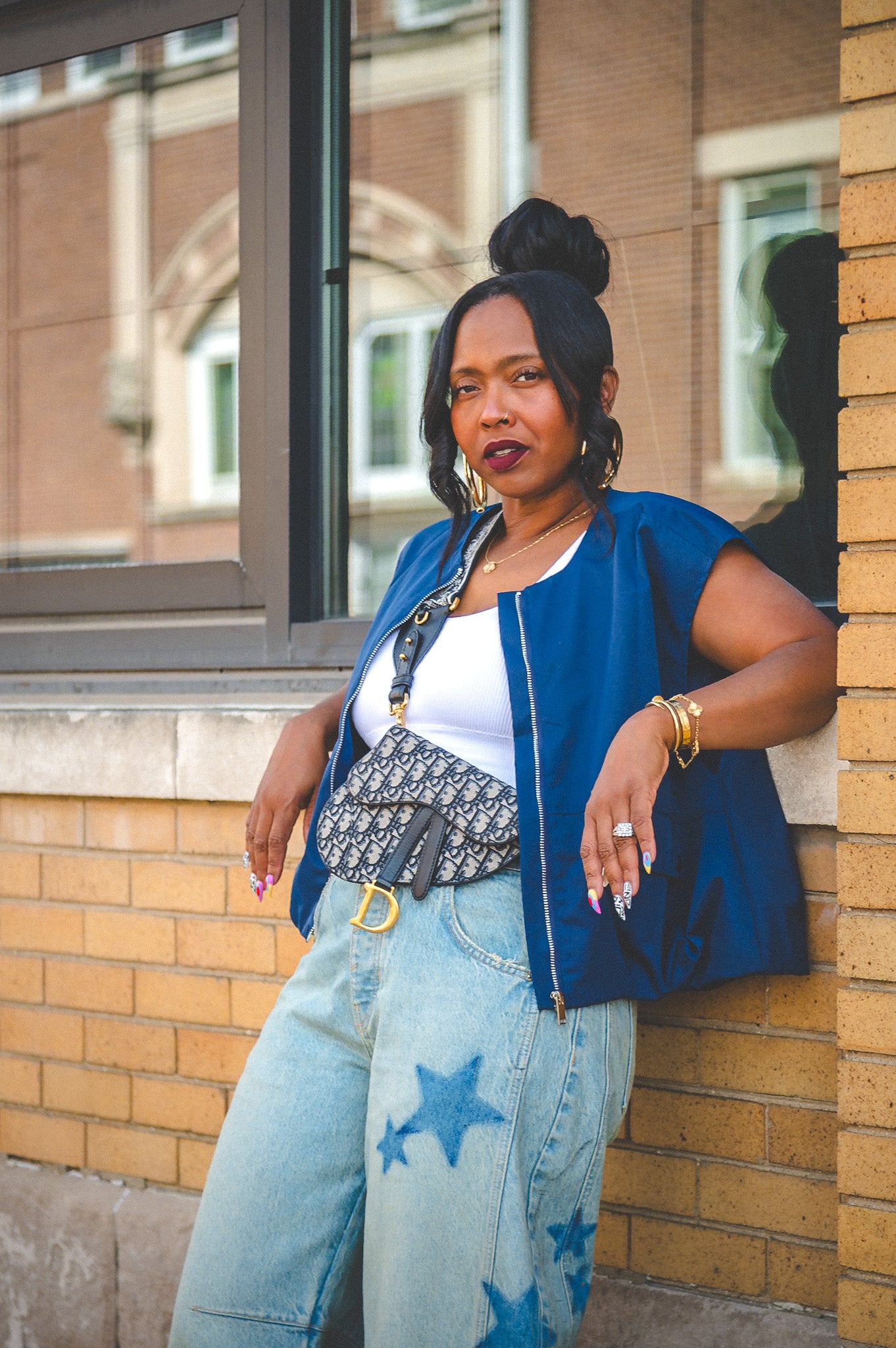 NAVY Oversized Cargo Vest - LIMITED QUANTITIES SM-XL