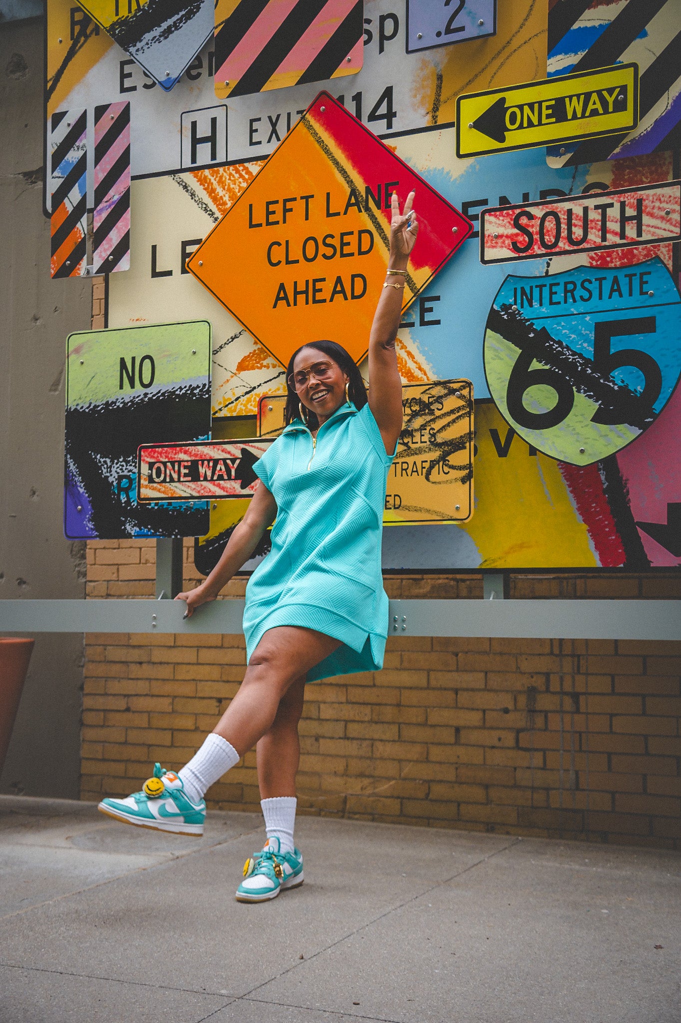 EASY BREEZY TURQUOISE DRESS