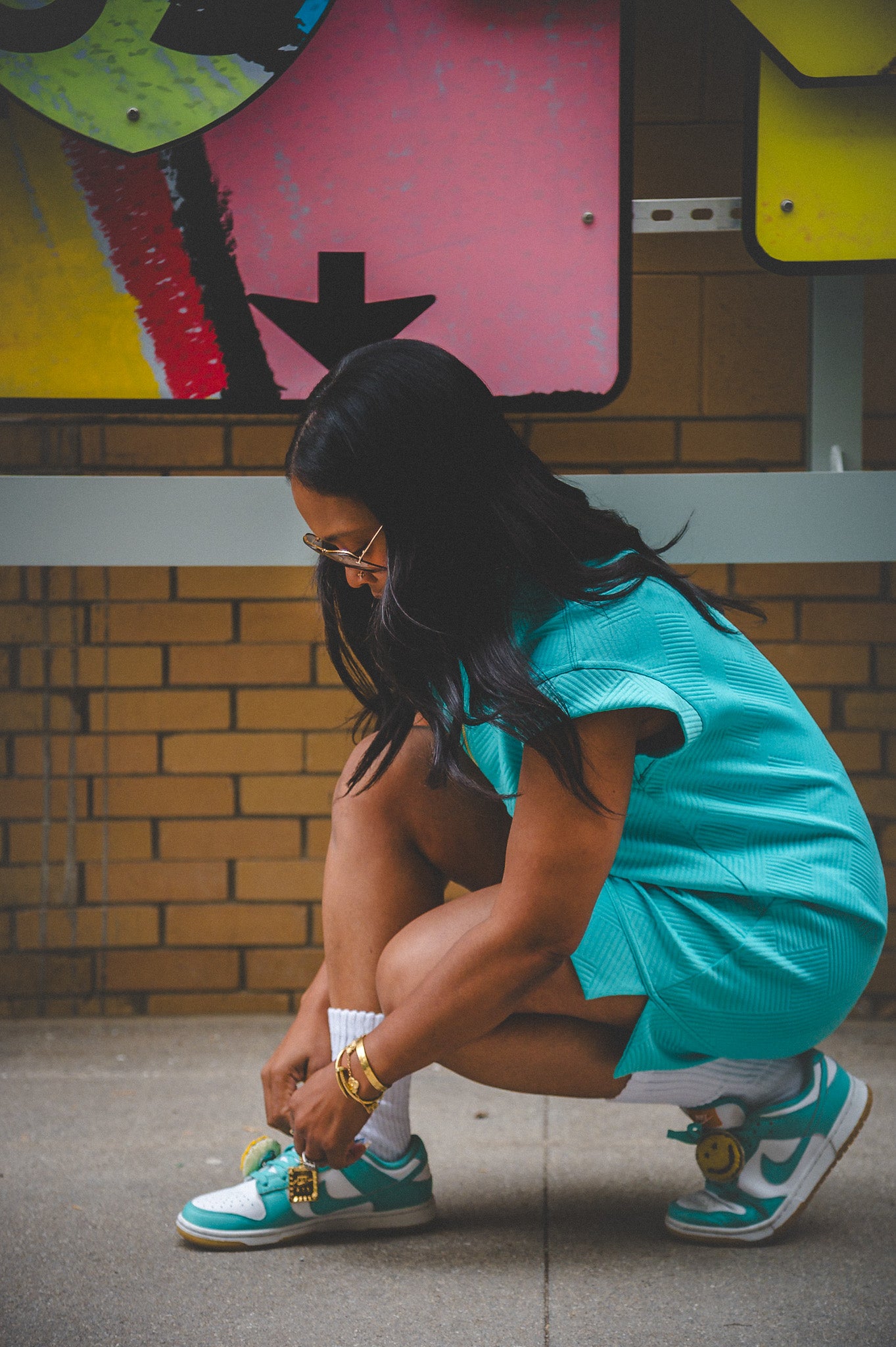 EASY BREEZY TURQUOISE DRESS
