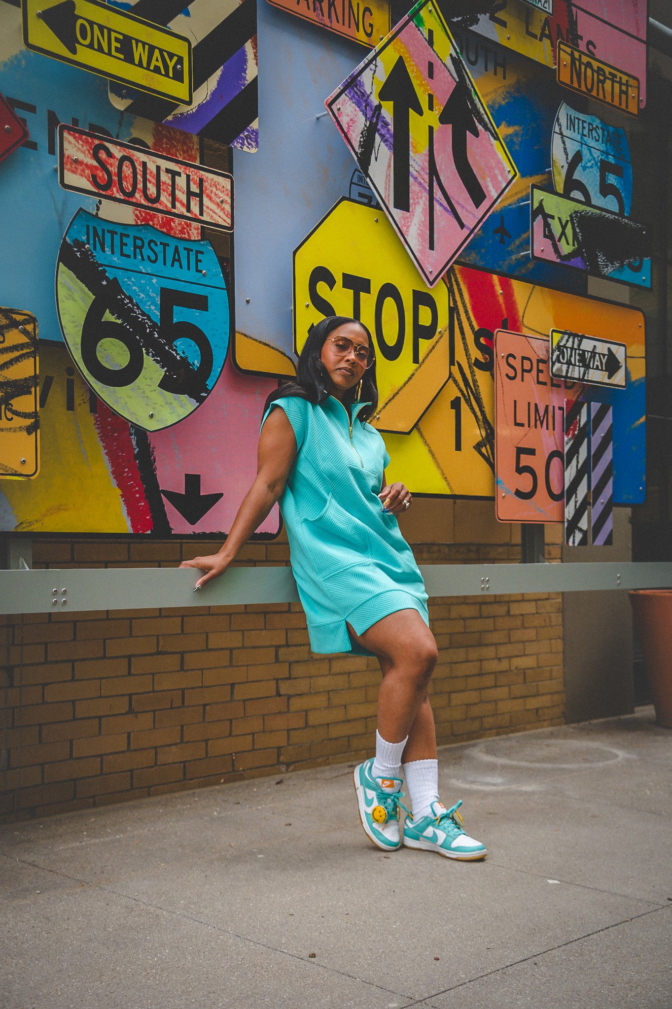 EASY BREEZY TURQUOISE DRESS