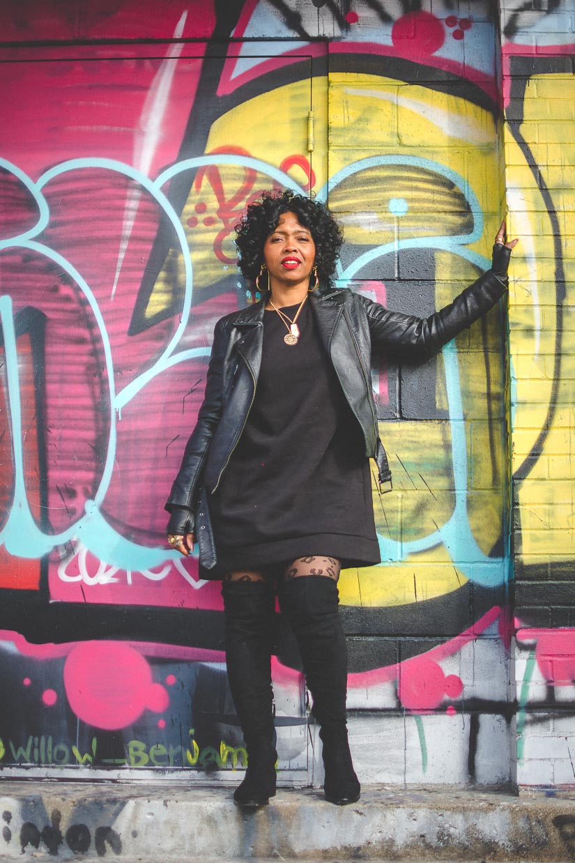 BLACK OR GRAY Sweatshirt Dress SMALL-XL Available