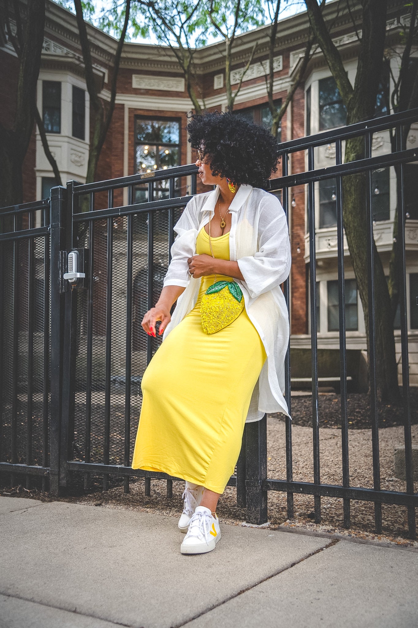 Basics - YELLOW DRESS