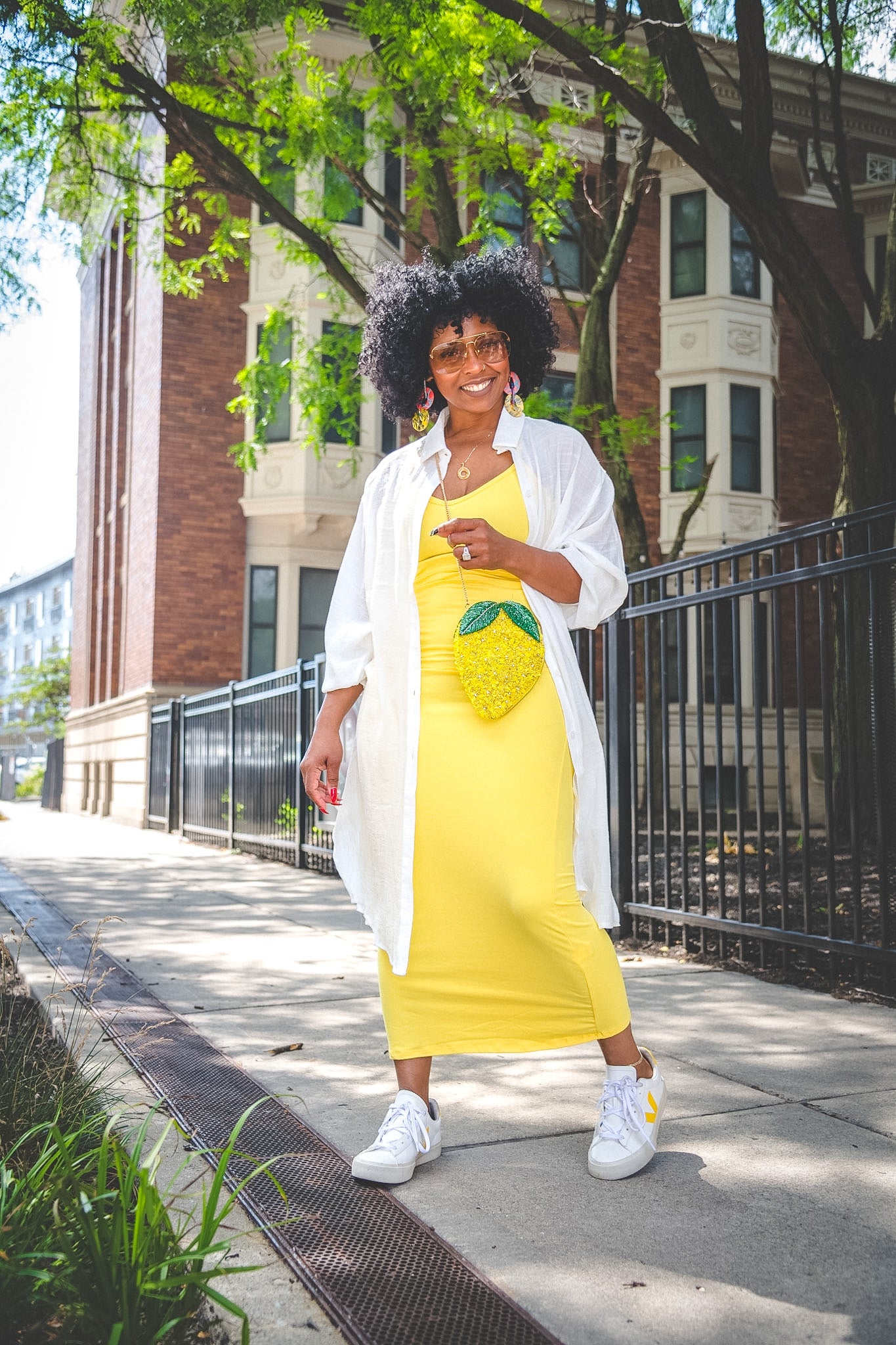 Basics - YELLOW DRESS