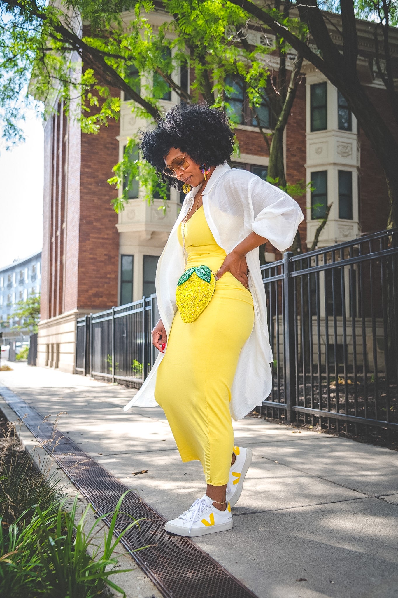 Basics - YELLOW DRESS