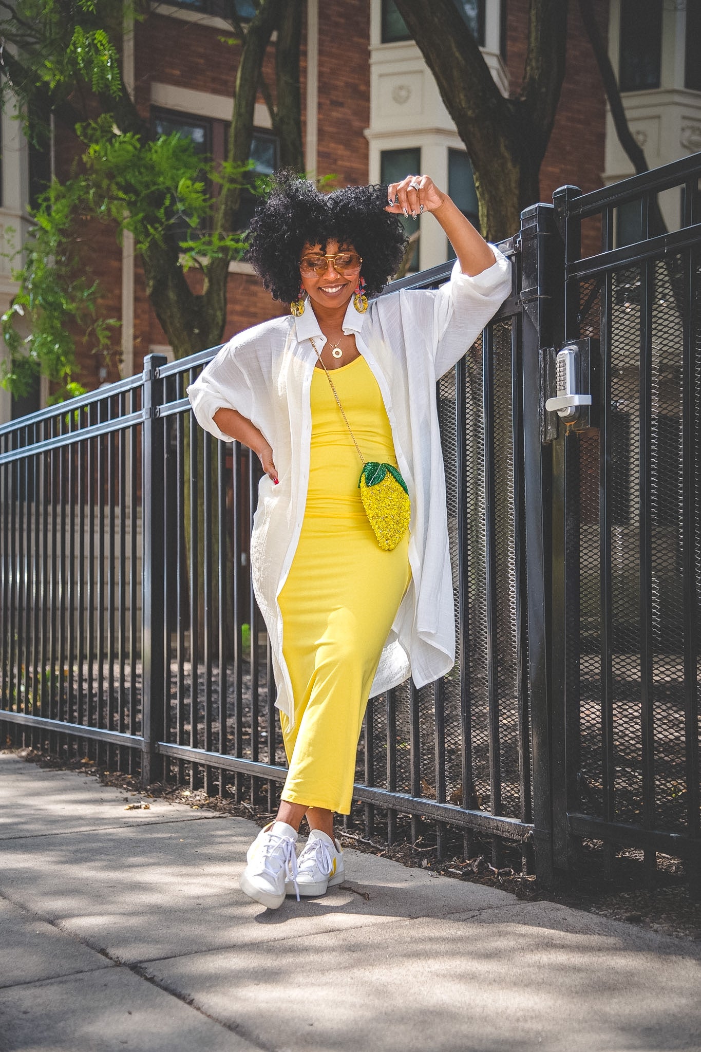 Basics - YELLOW DRESS