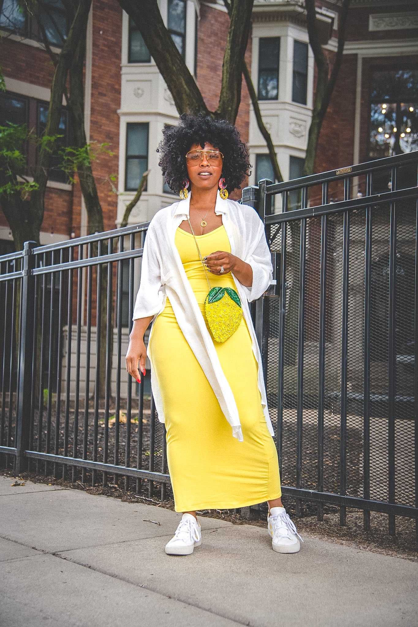 Basics - YELLOW DRESS