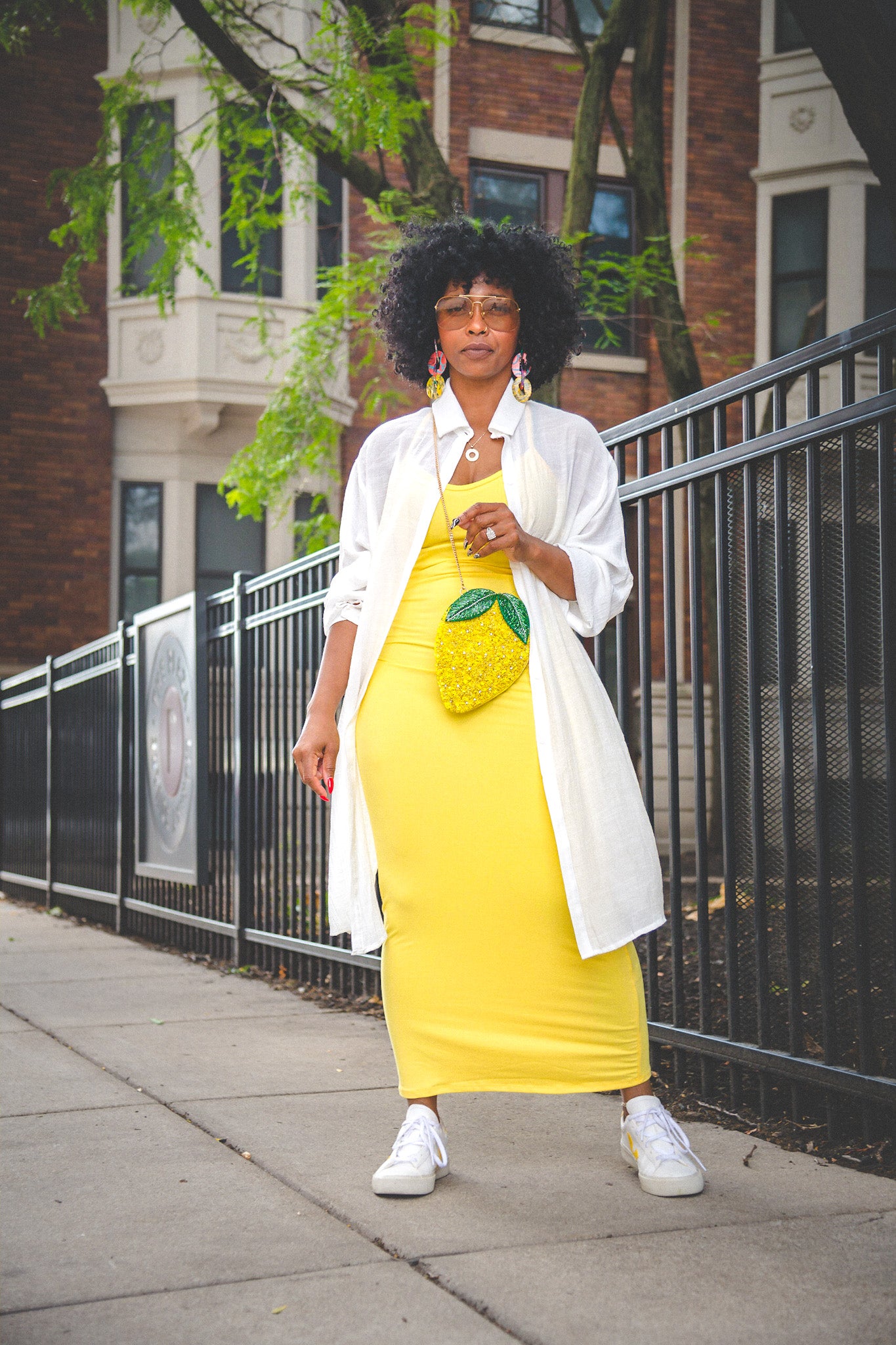 Basics - YELLOW DRESS