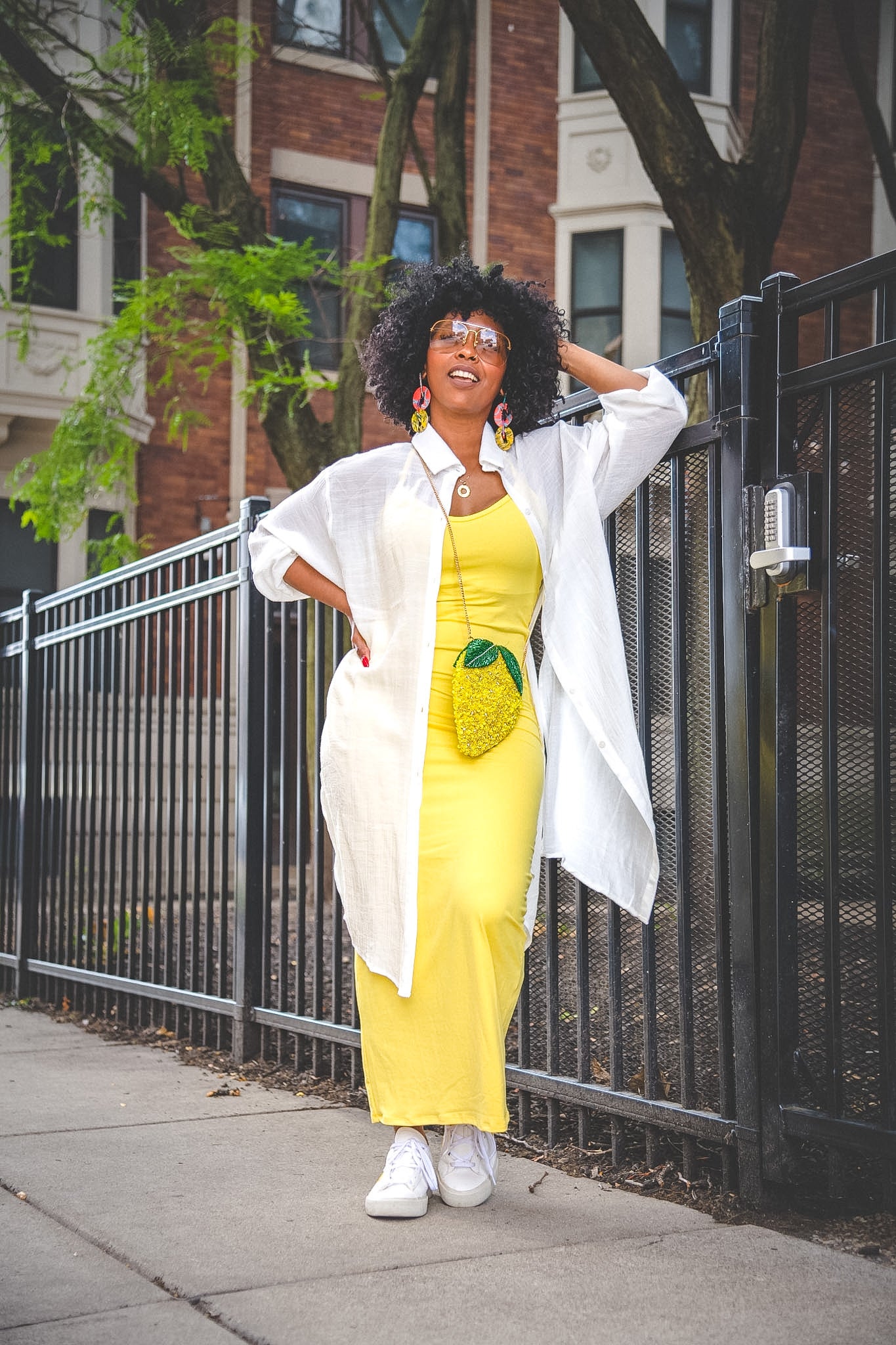 Basics - YELLOW DRESS
