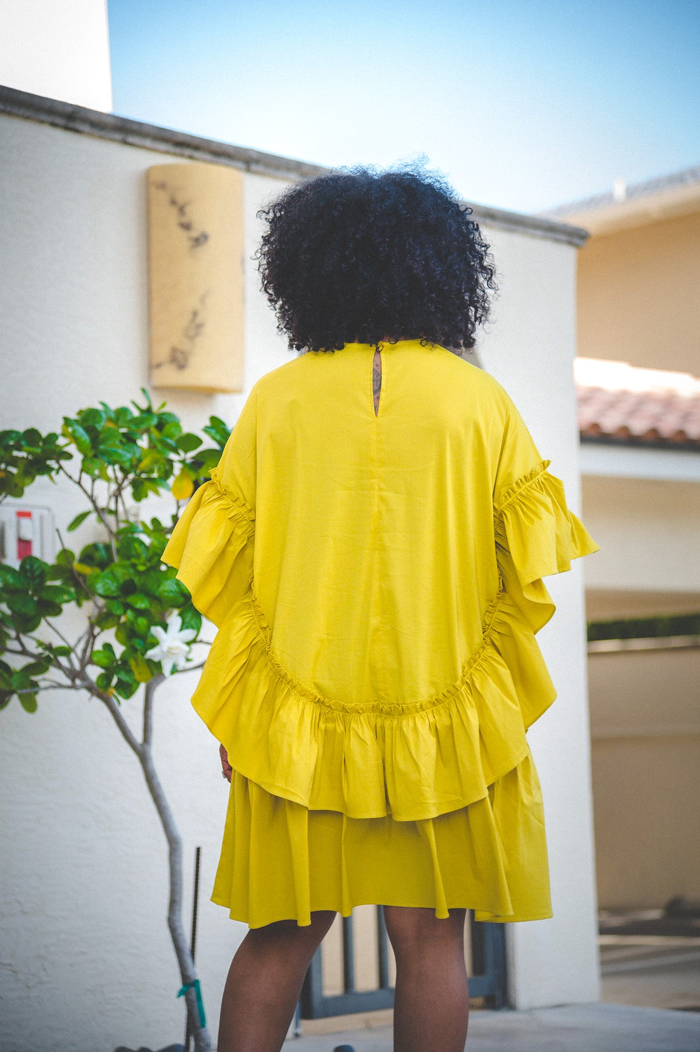 SALE-RUFF RUFF DRESS – SWEENEE