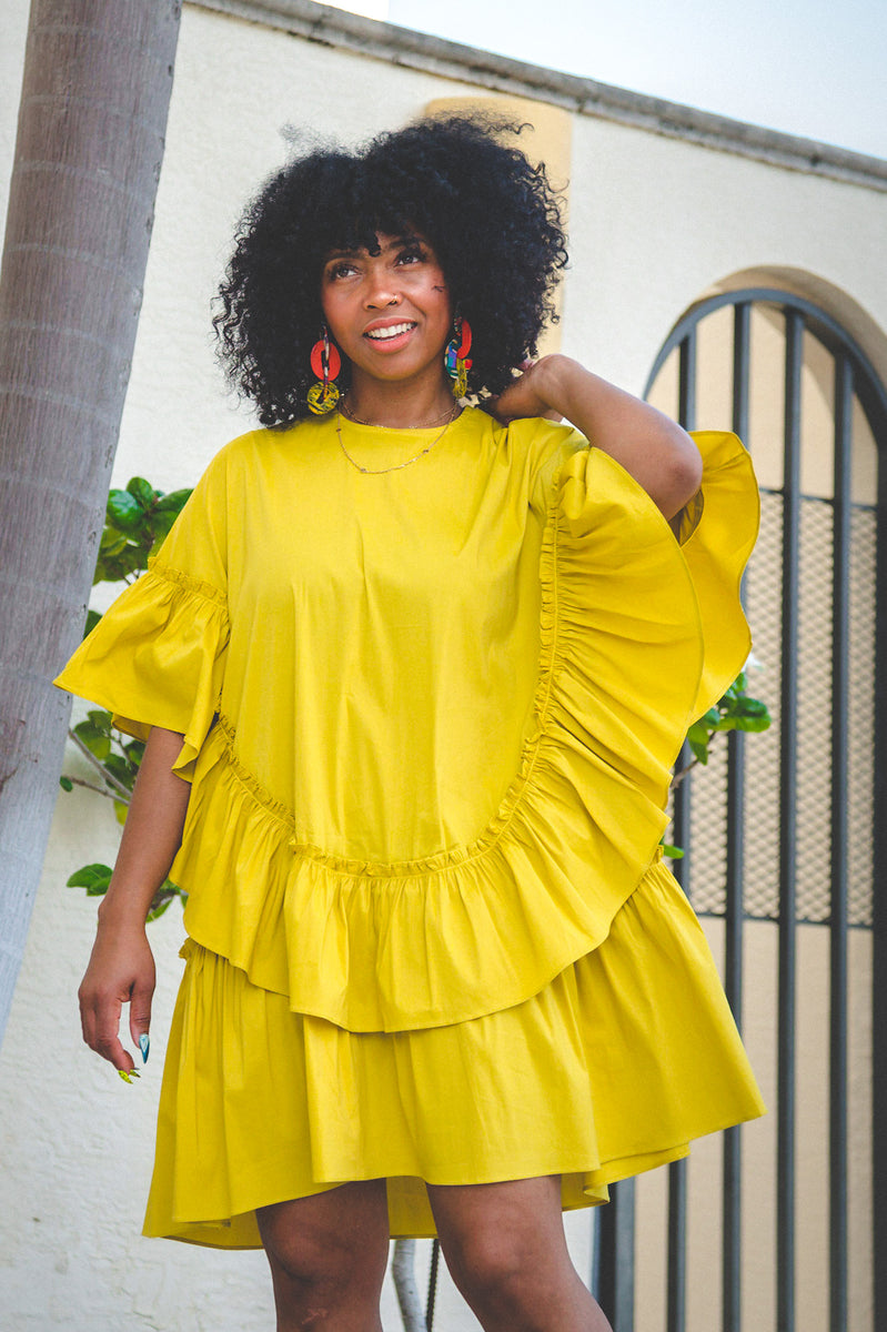 SALE-RUFF RUFF DRESS – SWEENEE