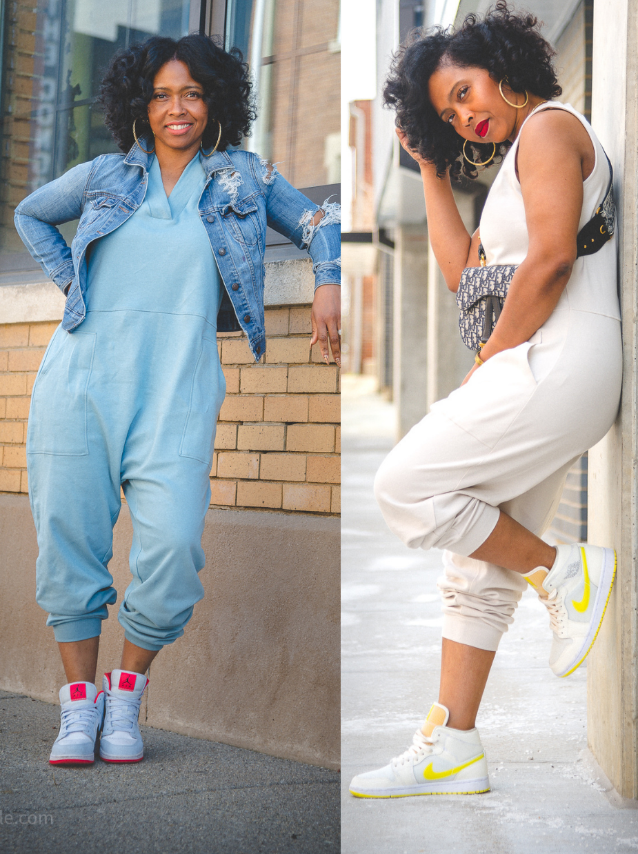 4 COLORS -  SLEEVELESS JUMPSUIT - SMALL-XL Available